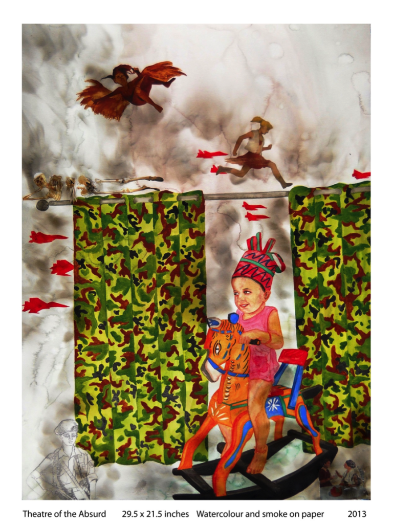 Rollie Mukherjee is an award-winning painter, and art historian who blogs at http://hiddenterrain.blogspot.ie